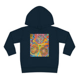 Multidimensional Toddler Pullover Fleece Hoodie