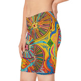 Multidimensional Women's Bike Shorts