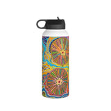 Multidimensional Stainless Steel Water Bottle, Standard Lid