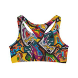 Rainbow Soul Seamless Sports Bra (AOP)