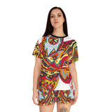 Spirit Dance Women's Short Pajama Set (AOP)