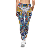 Cascading Grace Women's Casual Leggings