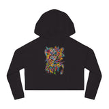 Rainbow Soul Women’s Cropped Hooded Sweatshirt