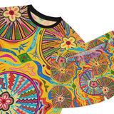 Multidimensional Women's Short Pajama Set (AOP)