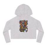 Rainbow Soul Women’s Cropped Hooded Sweatshirt