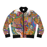 Freedom Women's Bomber Jacket (AOP)
