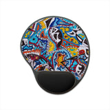 Cascading Grace Mouse Pad With Wrist Rest