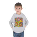 Multidimensional Toddler Pullover Fleece Hoodie