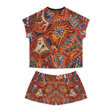 Divine Unity Women's Short Pajama Set (AOP)