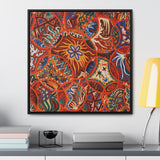 Divine Unity Gallery Canvas Wraps, Square Frame