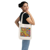 Multidimensional 100% Organic Canvas Tote Bag