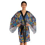 Cascading Grace Long Sleeve Kimono Robe