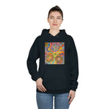 Multidimensional 100% Organic Unisex EcoSmart® Pullover Hoodie Sweatshirt
