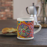 Multidimensional Heart-Shaped Mug