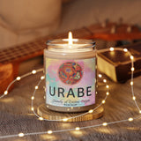 URABE 100% Organic Scented Candle, 9oz
