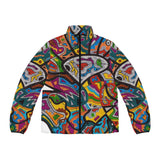 Rainbow Soul Men's Puffer Jacket (AOP)