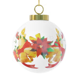 Cascading Grace Christmas Ball Ornament