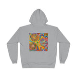 Multidimensional 100% Organic Unisex EcoSmart® Pullover Hoodie Sweatshirt