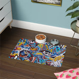 Cascading Grace Pet Food Mat (12x18)