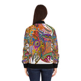 Freedom Women's Bomber Jacket (AOP)