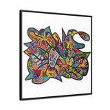 Rainbow Soul Gallery Canvas Wraps, Square Frame