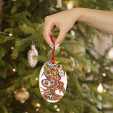 Spirit Dance Wooden Ornaments