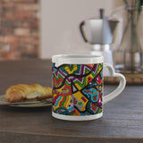 Rainbow Soul Heart-Shaped Mug