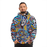 Cascading Grace Unisex AOP Fashion Hoodie