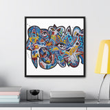 Cascading Grace Gallery Canvas Wraps, Square Frame