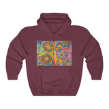 Multidimensional Unisex Heavy Blend™ Hooded Sweatshirt