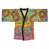 Multidimensional Long Sleeve Kimono Robe