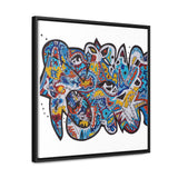 Cascading Grace Gallery Canvas Wraps, Square Frame