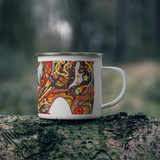 Spirit Dance 100% Organic Enamel Camping Mug