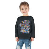 Cascading Grace Toddler Long Sleeve Tee