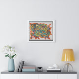 Framed Horizontal Poster Urabe Art Design - 8