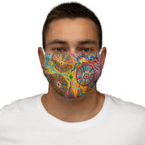 Multidimensional Snug-Fit Polyester Face Mask