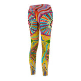 Multidimensional Women's Cut & Sew Casual Leggings