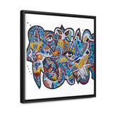 Cascading Grace Gallery Canvas Wraps, Square Frame