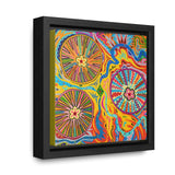 Multidimensional Gallery Canvas Wraps, Square Frame