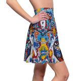 Cascading Grace Women's Skater Skirt