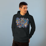 Cascading Grace 100% Organic Unisex Cruiser Hoodie