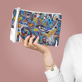 Cascading Grace Clutch Bag