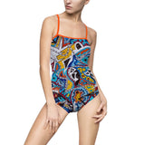 Cascading Grace Women's One-piece Swimsuit