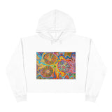 Multidimensional Crop Hoodie