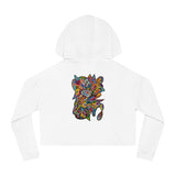 Rainbow Soul Women’s Cropped Hooded Sweatshirt