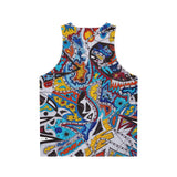 Cascading Grace Unisex Tank Top (AOP)