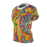 Multidimensional Women's AOP Cut & Sew Tee