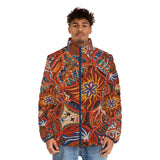 Divine Unity Men's Puffer Jacket (AOP)