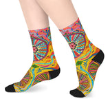 Multidimensional Mid-length Socks