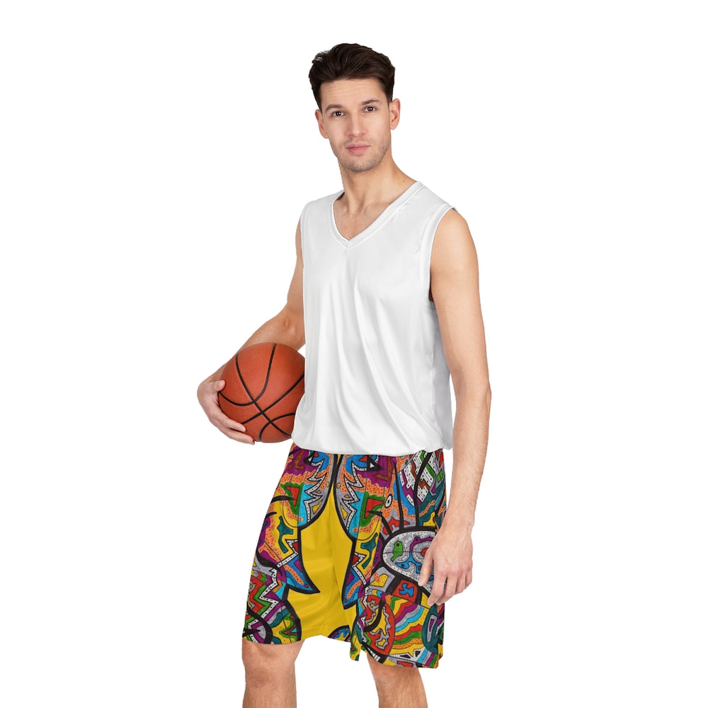 Rainbow Soul Basketball Shorts